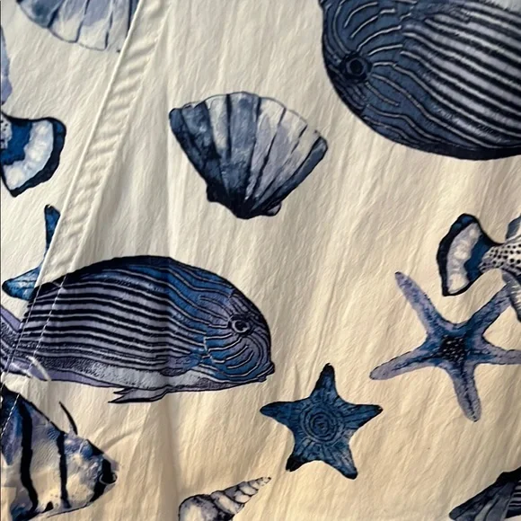 Avec Les Filles Blue A-Line Sundress With Strap Sz 8 - Picture 6 of 6